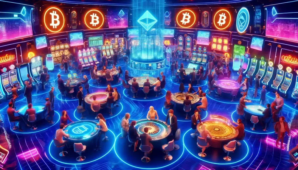 crypto influence in gambling